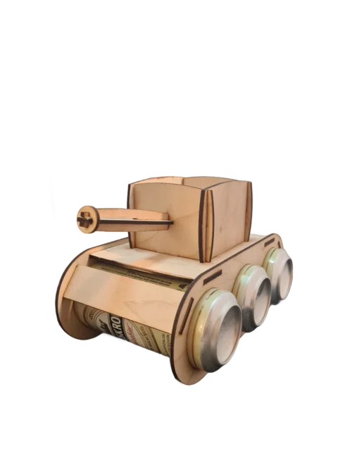 2 Fa Sör Tartó Tank - Egyedi Gravírozható Dobozos Sörállvány