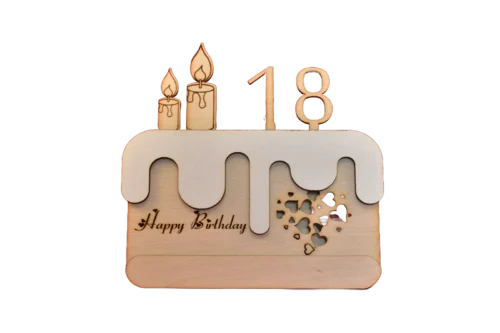 Személyre Szabott Születésnapi Pénzátadó Torta - Egyedi Számmal