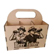 snapedit_1753023491634_result The Beer Father fa sörös rekesz Keresztapa‑hangulatú grafikával. üveges/dobozos sörökhöz egyaránt