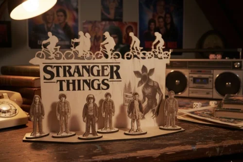 Stranger Things -5 Egyedi Stranger Things fa dekoráció és szobadísz gyűjtőknek