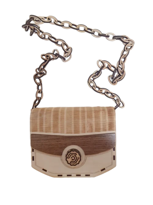 Női Táska elölről Női Fa Táska elölről