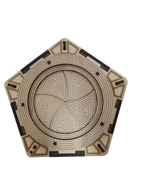 díszdoboz felülről fotózva